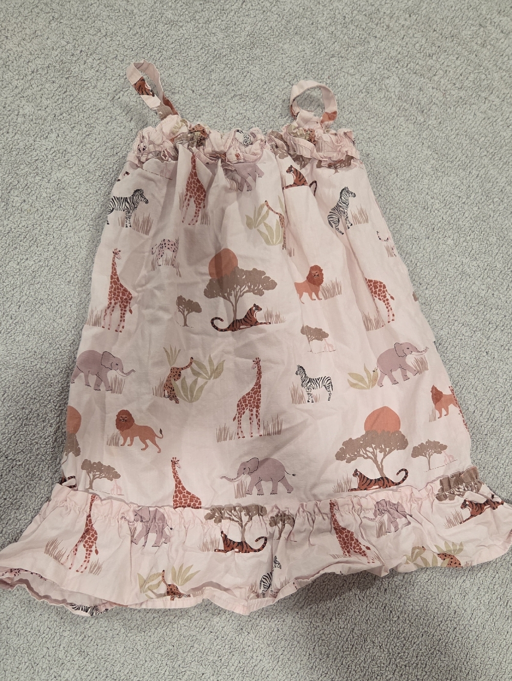Gymboree Pink Safari Animal Print Dress